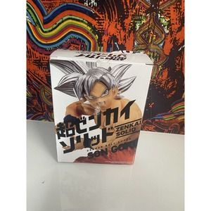 US SELLER | NEW | Dragon Ball Z Super Zenkai Solid Ultra Instinct Goku | Figure